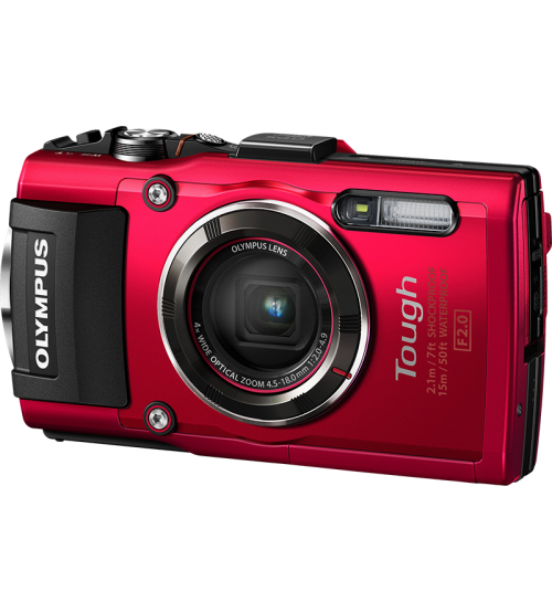Olympus TG-4 Camera + Memory